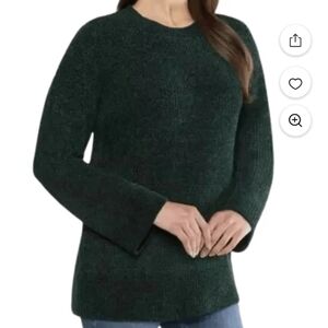 New Matty M XXL Chenille Sweater Hunter Green NWT